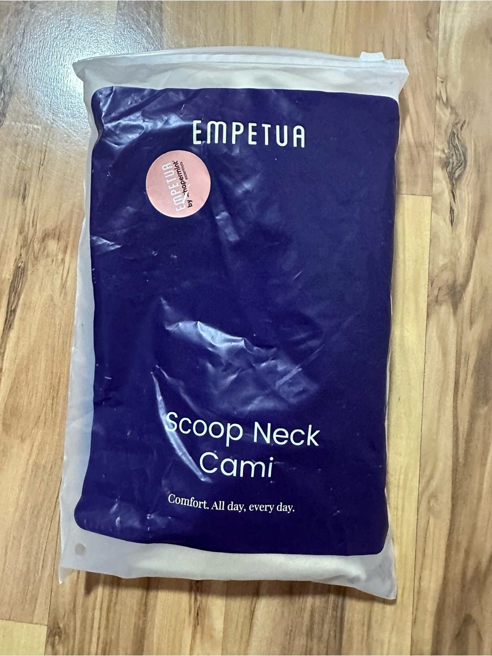 Empetua Scoop Neck Cami Shapewear Tank Top Nude Beige 3XL New With Tags